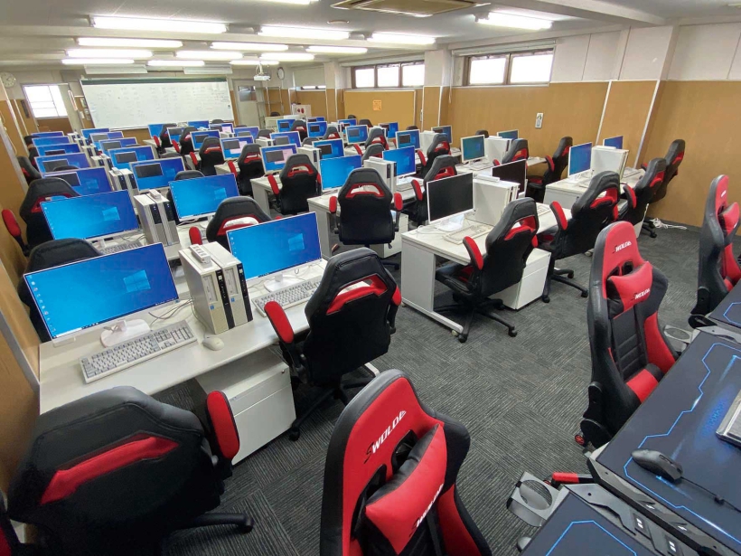 パソコン教室(eスポーツ部使用)
